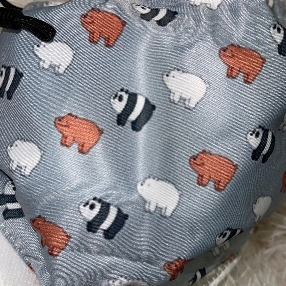 New cute bear face mask